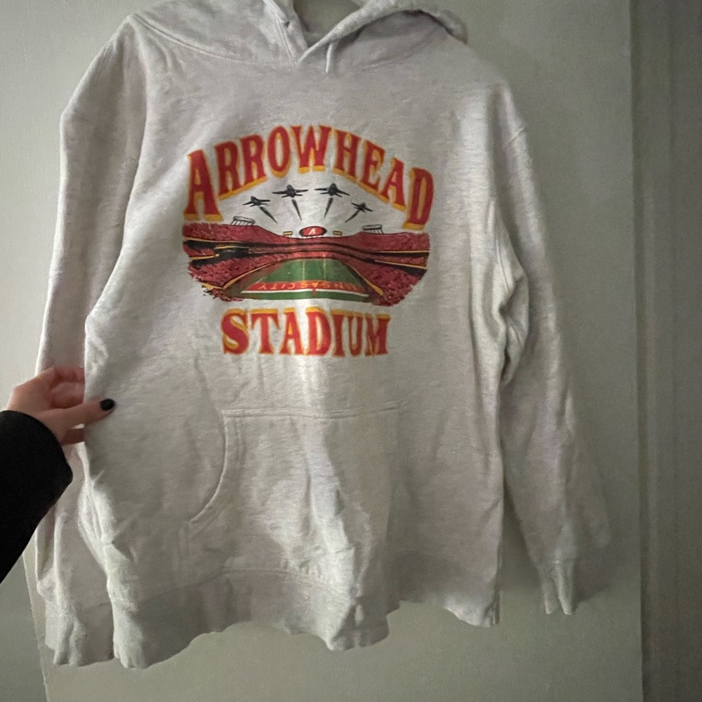 Kansas City Chiefs Hoodie Arrowhead Stadium Size XL